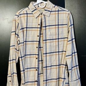 HAWKER RYE L/S M STRETCH PLAID SHIRT